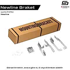 Mitsubishi L200 4 NewLine Braket Seti 193 Cm Etekli 2006-2015