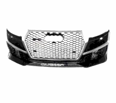 Q7 2015-2018 Uyumlu İçin Rsq7 Ön Tampon & Panjur Set Parça