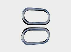 Seat Leon Uyumlu 2 Facelift Sinyal Çerçevesi 2 Parça Krom 2009-2012