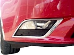 Seat Leon Uyumlu 3 5F Sis Farı Çerçevesi 2 Parça Krom 2013-2015