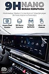 S-Dizayn Volkswagen T-Cross 8 İnç 9H Nano Multimedya Ekran Koruyucu (PARLAK) 2022-2023 A+ Kalite