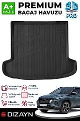 S-Dizayn Hyundai Tucson 3D Pro Bagaj Havuzu 2021-2024 A+ Kalite