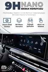 S-Dizayn Mercedes S Serisi Navigasyon 12.8 İnç 9H Nano Multimedya Ekran Koruyucu (PARLAK) 2023-2025 A+ Kalite