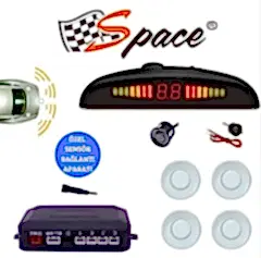 Park Sensörü Türkçe Sesli 22Mm Beyaz / Gupr19-B