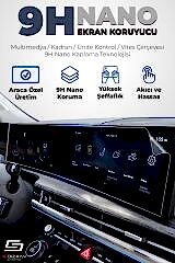 S-Dizayn BMW 3 Serisi 14.9 ve 12.3 İnç 9H Nano Gösterge & Multimedya Ekran Koruyucu 2'Li Set (PARLAK) 2022-2025 A+ Kalite