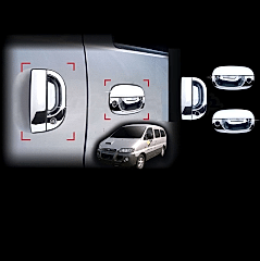 Hyundai Starex Uyumlu 1997 2007 Kapı Kolu ABS Krom Parça