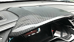 Honda Civic Uyumlu Fc5 Gösterge Üst Kaplama - Karbon