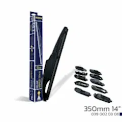 NIKEN 350mm 14\'\' 10 APARATLI ARKA SİLECEK SÜPÜRGESİ