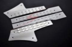 Citroen Berlingo Uyumlu Krom İç Kapı Eşiği 4 Parça 2008-2018