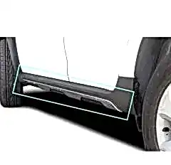 Dacia Duster Uyumlu Yan Kapı Çıtası -2018 Paslanmaz Çelik Parça